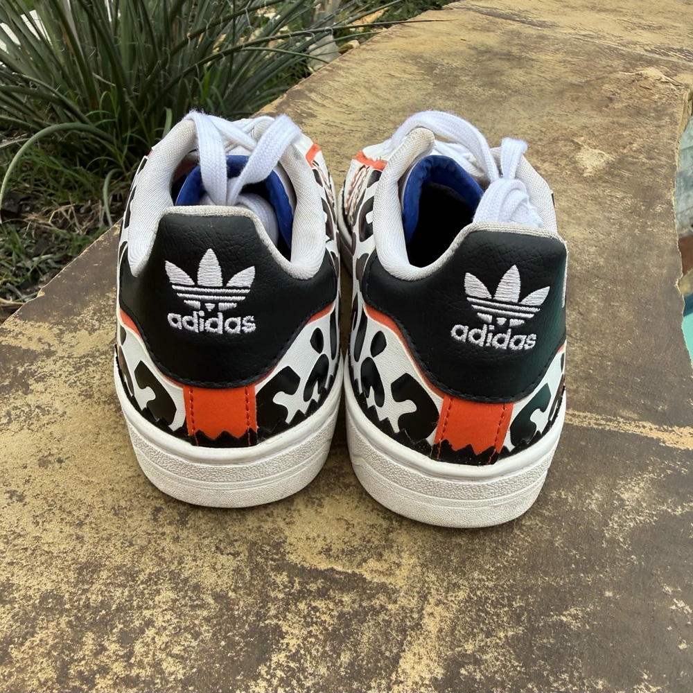 Adidas Rich Mnisi X Superstar OT Tech SZ 6 Sneakers Lace Up Round Toe - Picture 3 of 8